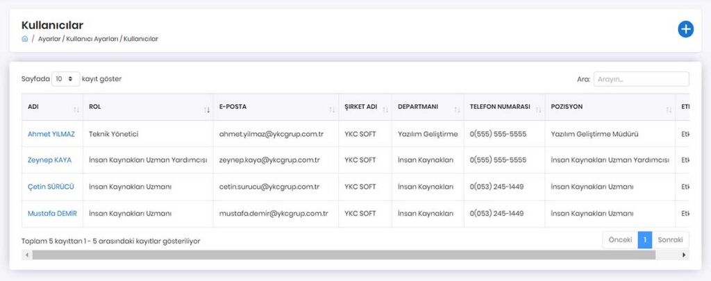 CRM & Müşteri Yönetimi